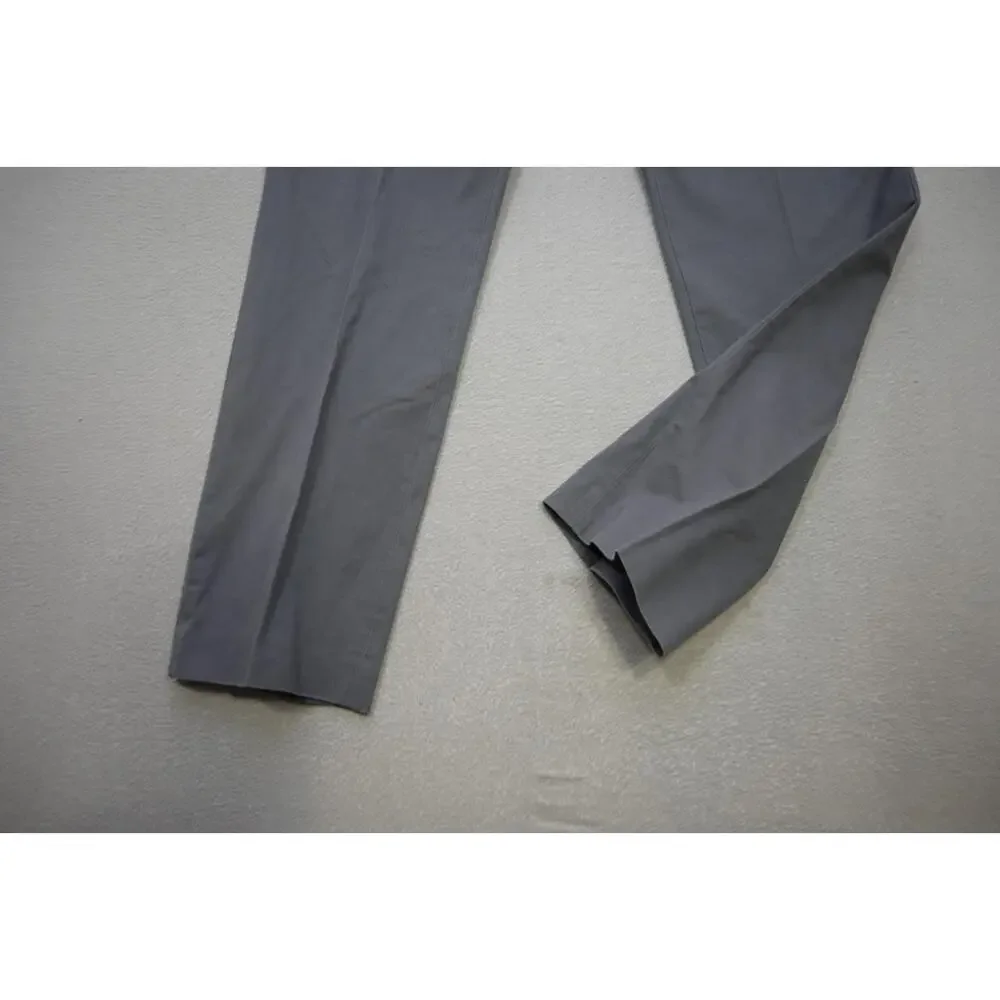 J Crew Slim Fit Bedford Khaki Dress Pants Gray‎ Casual Flat Mens 32 x 30